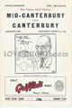 Canterbury Mid Canterbury 1956 memorabilia